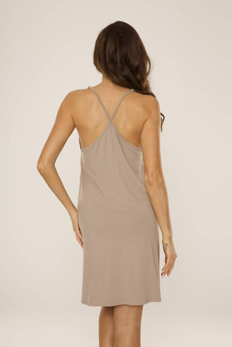 Koszula nocna 765 Carmel Forex - jasna mocca