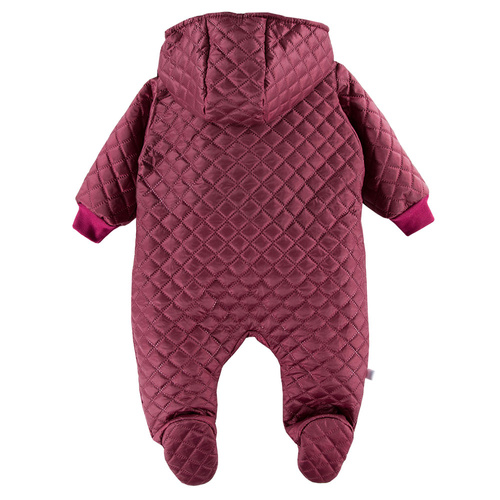 Pajac, kombinezon pikowany Bloom Eevi - bordowy