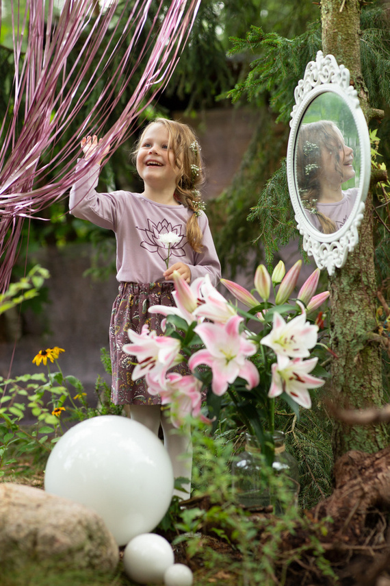 Bluzka z długim rękawem Magic Vibes Pinokio - różowy