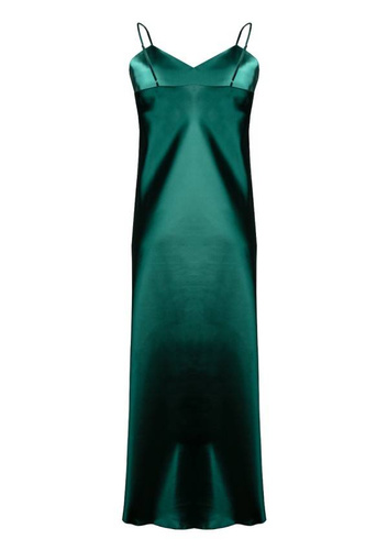 Iga Halka satynowa koszulka damska DKaren - zielony