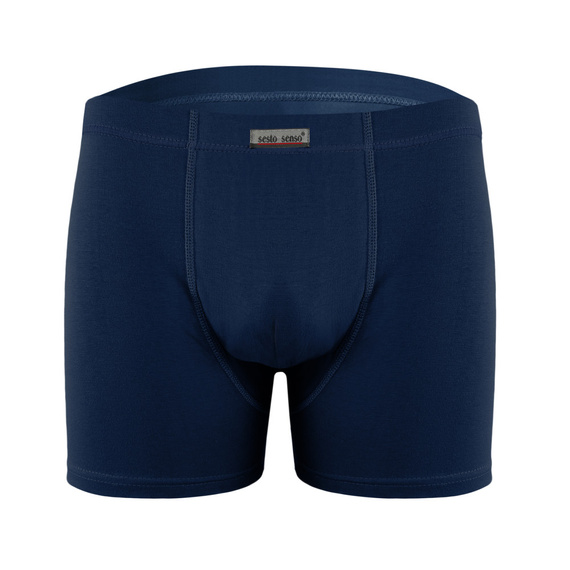 Bokserki męskie BM04 Lizard Sesto Senso - granatowy