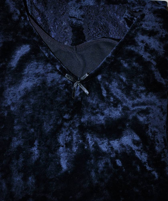 Koszula nocna 630 Milagros Forex - granat