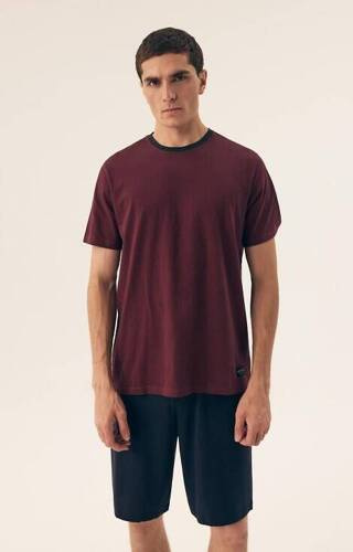 Piżama Męska 42633 Dive Henderson - bordo