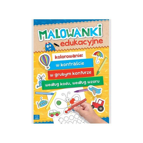 Książeczka Malowanki edukacyjne Aksjomat