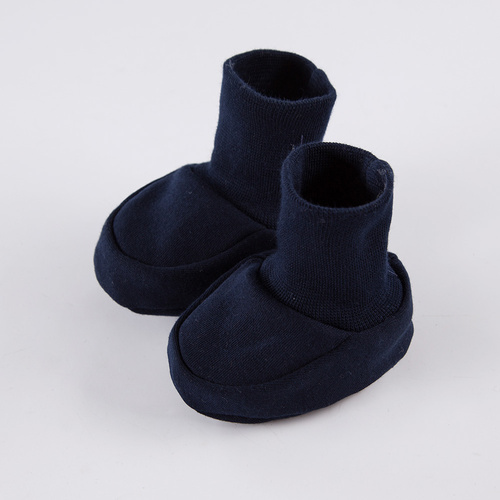 Buciki niemowlęce 3-pak Good Day Eevi - granatowy/zielony/beżowy