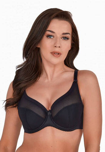 Biustonosz Półusztywniany BS 1058 Sonia Gaia czarny