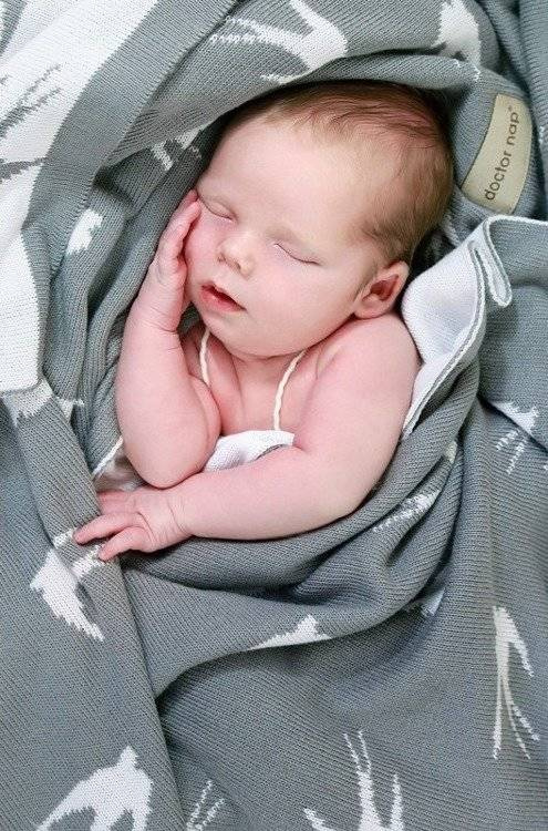 Kocyk bambusowy 2108 Doctor Nap - grey