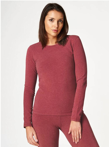 Koszulka damska LVD 729 Hot Touch Key - bordowy