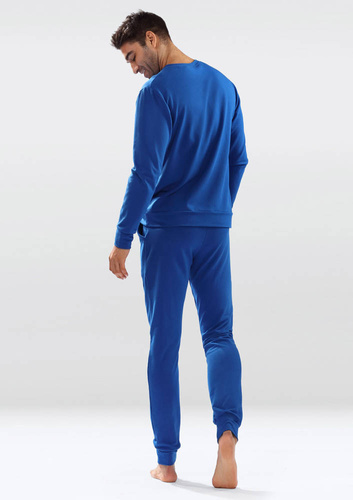 Komplet Męski Justin Dkaren niebieski