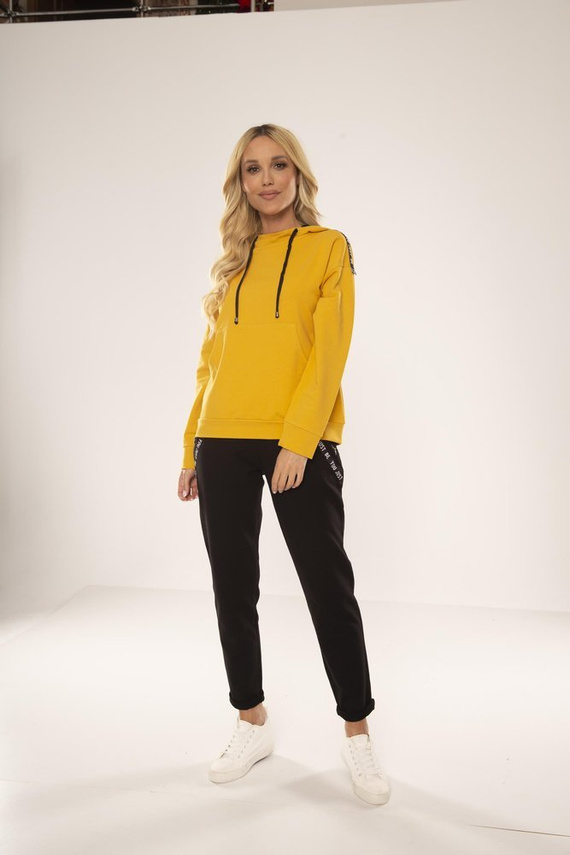 Komplet dresowy 496 Just Forex - miodowy