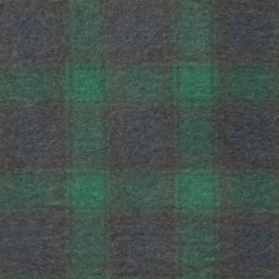 Świąteczny koc narzuta krata Bell Eurofirany zielony