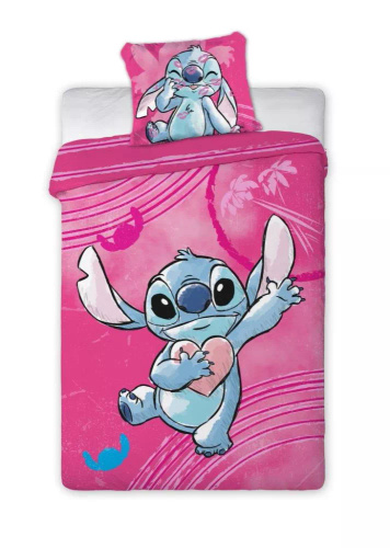 Pościel bawełniana Lilo and Stitch Cute | Disney | Dziecięca pościel z Stitch’em