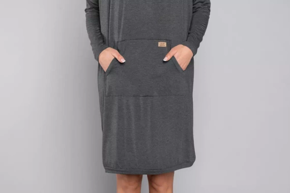 Tunika damska i ciążowa Tirana Italian Fashion- granat