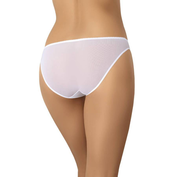 Figi damskie siateczkowe Agil Teyli - biały