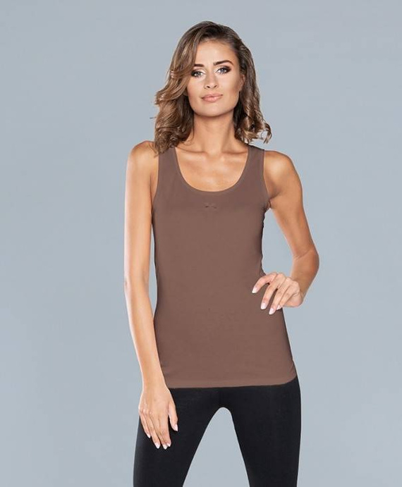 Ibiza Koszula Damska szerokie ramiączka Italian Fashion- biała