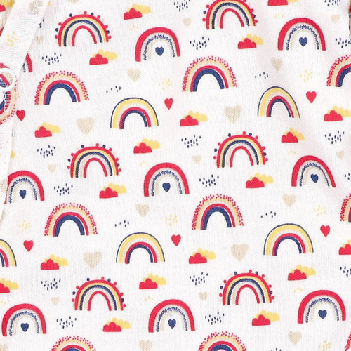 Komplet niemowlęcy z bawełny organicznej Tęcza Nini 