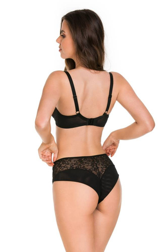 Biustonosz miękki 19160 Madame Mediolano czarny