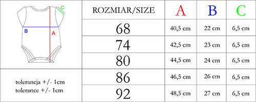 Body z krótkim rękawem 208095 Lizy Nicol