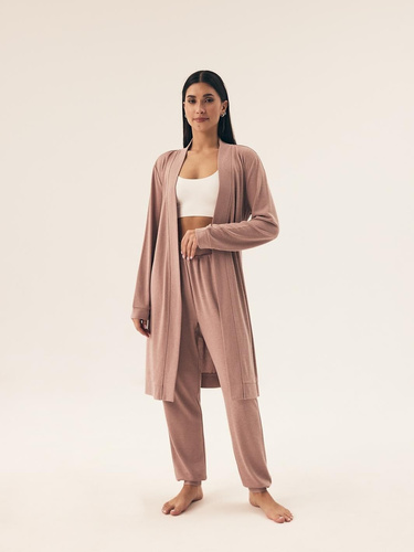 Szlafrok damski 43014 Boar  Henderson -dusty rose