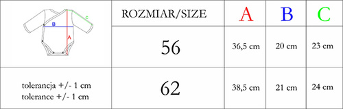 Body kopertowe z długim rękawem 208096 Lizy Nicol 