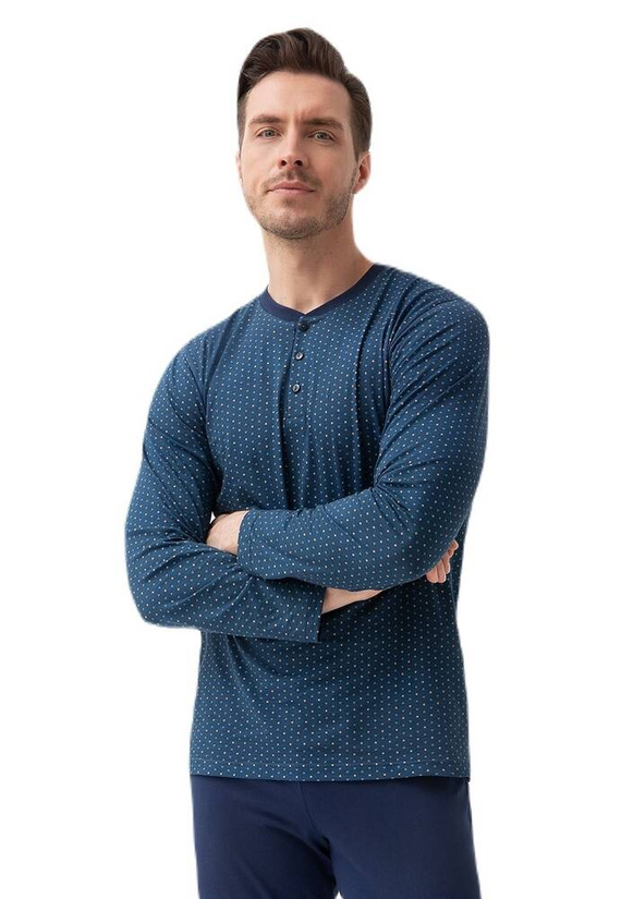 Piżama Męska 806 Luna -granatowy