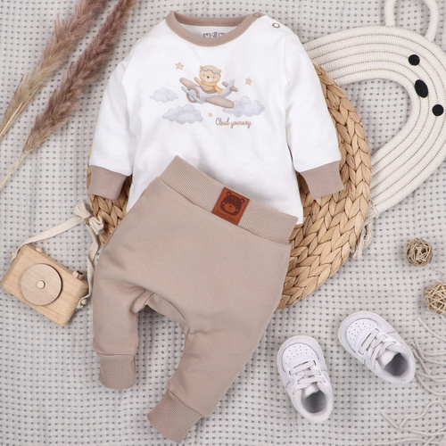 Nini Sky Journey – bluzka z bawełny organicznej dla niemowląt