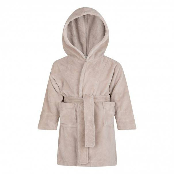 Szlafrok dziecięcy bambusowy Bamboo ByShelly - beżowy