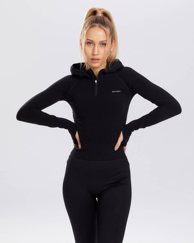 Bluza sportowa damska Adapt Spaio black