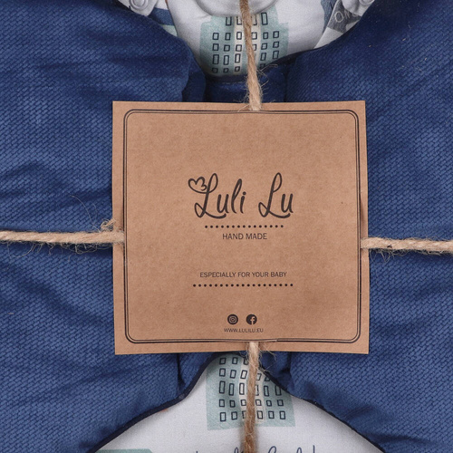 Śpiworek niemowlęcy z poduszką LUL-0034 City Luli Lu 