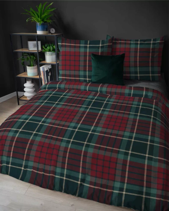 5623 A Magia Świąt Detexpol Pościel świąteczna flanelowa – bawełna 100%, certyfikat OEKO-TEX®