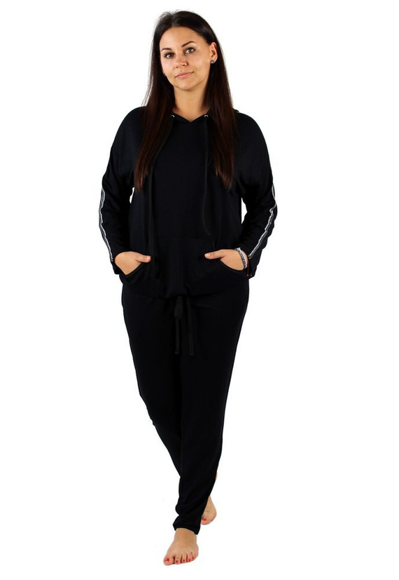 Piżama Damska 459 Nice Dres Forex - czarny