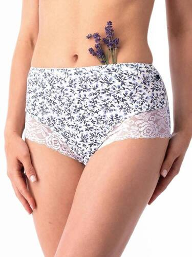 Figi damskie LPF 526  2-pak Key biały granatowy