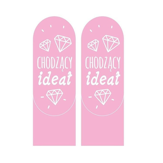 3124 Skarpety Życiowe Instrukcje ABS SOXO - "mam ochotę" błękitny melanż