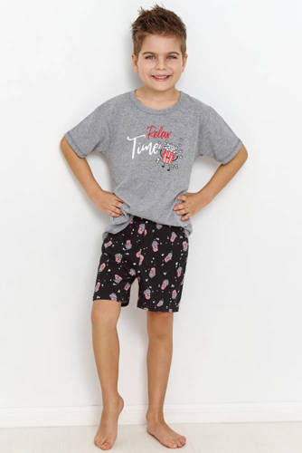 Piżama dla chłopca 2897/2898/2899 Relax Taro - szara