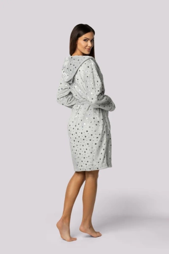 Szlafrok damski Star Envie light grey 