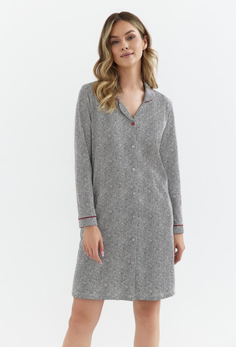 Koszula nocna 409  Cana -grafitowy