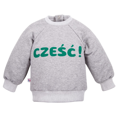 Bluza dresowa Hello World Eevi - szara