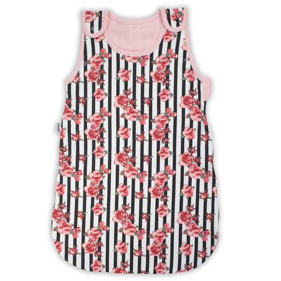 Śpiworek do spania 77501 84 Nicol - różowy-czarny