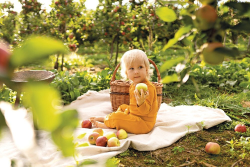 "Simply Comfy"  Spodnie z guzikami Ewa Klucze- miodowy 