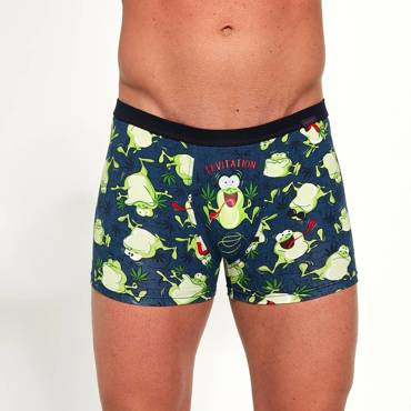 Bokserki męskie 280/207 Levitation Tattoo Cornette - zielony