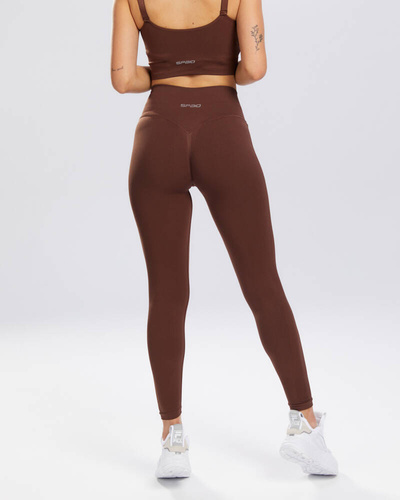Legginsy damskie Flex Spaio coffee