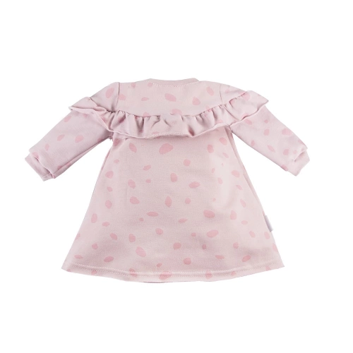 Sukienka dresowa UNIQUE Ewa Klucze - róż 