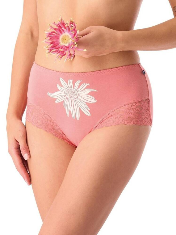 Figi damskie LPF 531 2-pak Key koralowy ecru