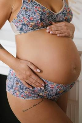 Figi ciążowe Motley Floral Momtobe