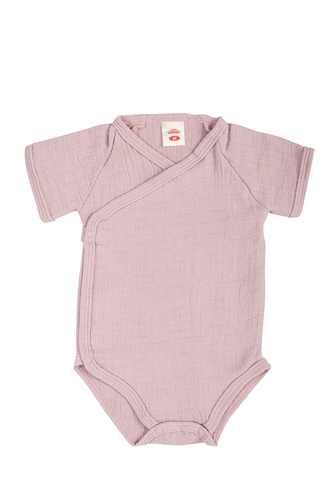 Body rozpinane muślinowe "Just Muslin Pink"  Makoma