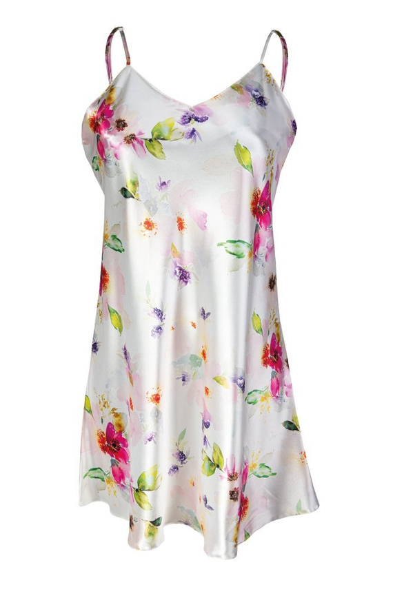 Halka satynowa Flowers DKaren - DK-HK 10 biały