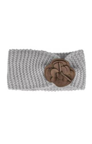 Opaska dziecięca 48-388  AJS szary