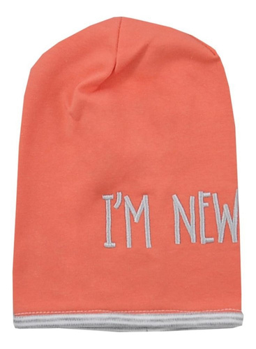 "Im New" Czapka Koala-koralowy