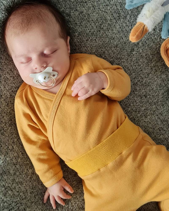 Wyprawka 1619M Universal Marija - musztardowy