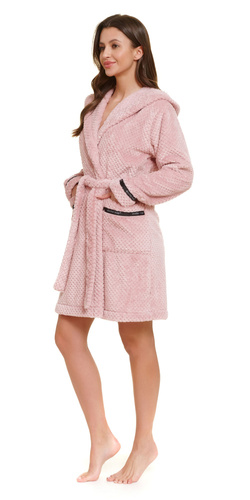 SWW.5208 Szlafrok damski Doctor Nap - blush rose